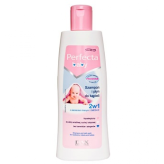 DAX COSMETICS PERFECTA BABY SZAMPON + PŁYN DO KĄPIELI 2 W 1 250 ML
