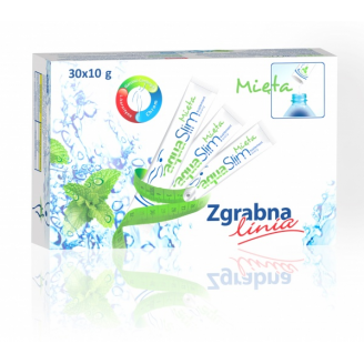 AQUA SLIM MIĘTA 30 SASZETEK x 10 G