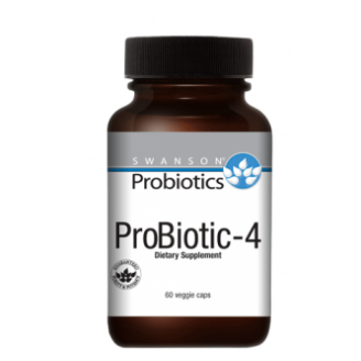 Swanson Probiotic, 4 60 kapsułek
