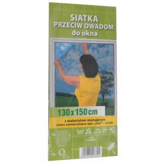 MOSKITIERA PRZECIW OWADOM 130 CM X 150 CM 1SZTUKA