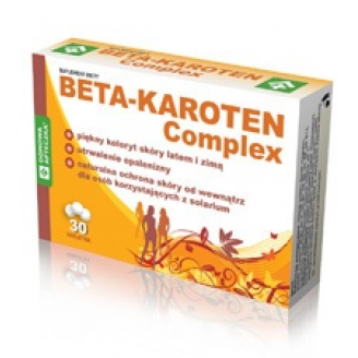 BETA - KAROTEN COMPLEX  DOMOWA APTECZKA - 30 TABLETEK