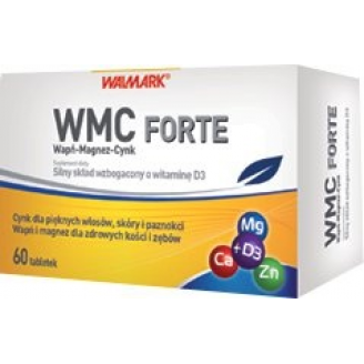 WALMARK WMC - WAPŃ - MAGNEZ-CYNK FORTE 60 TABLETEK