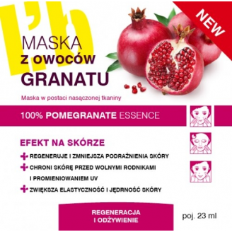 Dermomask, Maska z owoców granatu, 23 ml