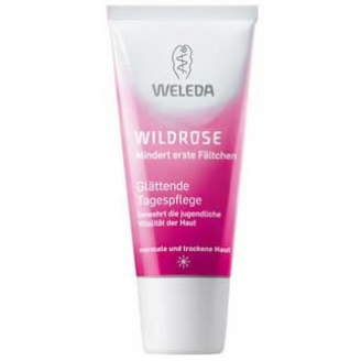 WELEDA WYGŁADZAJĄCY KREM NA DZIEŃ Z DZIKIEJ RÓŻY 30 ML + GRATIS OLEJEK DO CIAŁA Z DZIKĄ RÓŻĄ 10 ML