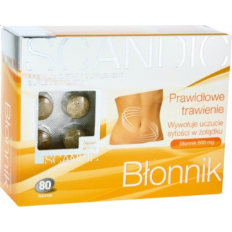 SCANDIC BŁONNIK 40 TABLETEK