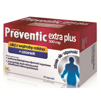 PREVENTIC EXTRA PLUS 500 MG 60 KAPSUŁEK