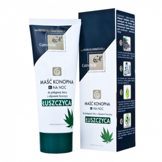 Maść konopna na noc, Łuszczyca Cutishelp, 100 ml
