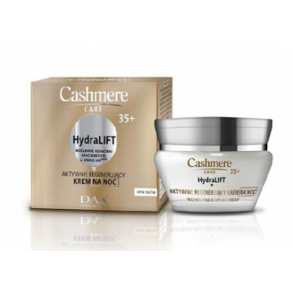 Dax Cosmetics Cashmere Care 35+ HydraLIFT Intensywnie regenerujący krem na noc do cery suchej