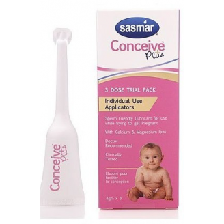 Conceive Plus, Aplikator z żelem, 3 sztuki