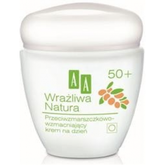 AA Oceanic AA Wrażliwa Natura Krem przeciwzmarszczkowy wzmacniający na dzień 50+