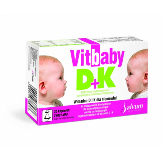VITBABY D + K 30 KAPSUŁEK TWIST - OFF