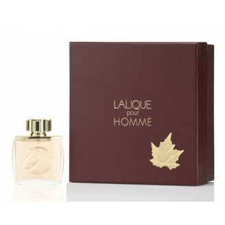 ZESTAW LALIQUE  EQUUS WODA PERFUMOWANA SPRAY 75ML +BRELOK