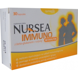 NURSEA IMMUNO BETARUTIN 30 KAPSUŁEK