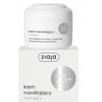 ZIAJA 25 + KREM NAWILŻAJĄCO - MATUJĄCY 50 ML