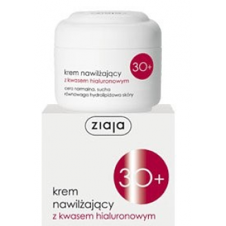 ZIAJA 30 + KREM NAWILŻAJĄCY Z KWASEM HIALURONOWYM 50 ML