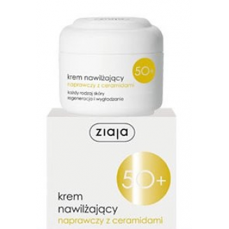 ZIAJA 50 + KREM NAWILŻAJĄCY NAPRAWCZY 50 ML