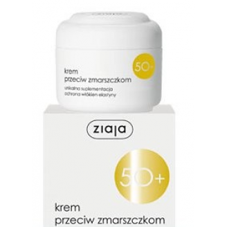 ZIAJA 50 + KREM PÓŁTŁUSTY PRZECIW ZMARSZCZKOM 50 ML