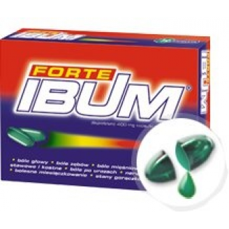 IBUM FORTE 400 MG 36 KAPSUŁEK