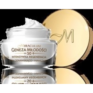 Miraculum, Geneza młodości 50+, Krem naprawczy przeciw zmarszczkom na dzień, 50 ml