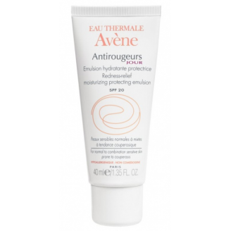 AVENE ANTIROUGEURS JOUR LEKKI KREM NAWILŻAJACY NA DZIEŃ SPF 20 DO SKÓRY NACZYNKOWEJ NORMALNEJ I MIESZANEJ