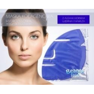 Beauty Face, Ujędrniająco hydronawilżająca kolagenowa maska z algami morskimi