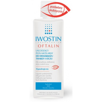 IWOSTIN OFTALIN PŁYN MICELARNY DO DEMAKIJAŻU TWARZY I OCZU 240 ML