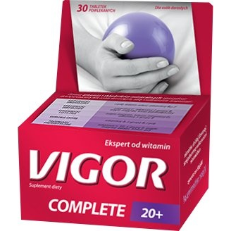 VIGOR COMPLETE 20+ 30 TABLETEK