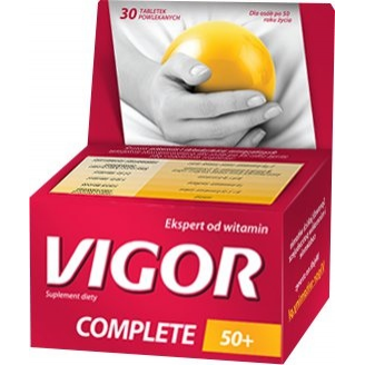 Vigor Complete 50+, 30 tabletek