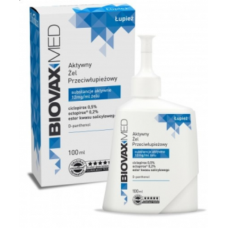 BIOVAX MED AKTYWNY ŻEL PRZECIWŁUPIEŻOWY 100 ML