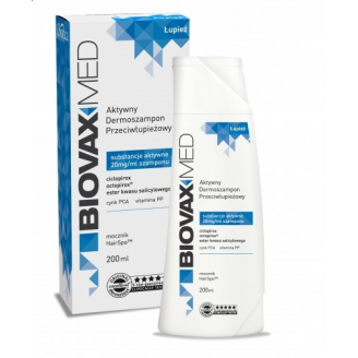 BIOVAX MED SZAMPON PRZECIWŁUPIEŻOWY 200 ML