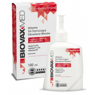 BIOVAX MED ŻEL STYMULUJĄCY ODRASTANIE WŁOSÓW 100 ML