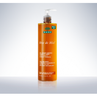 NUXE REVE DE MIEL ULTRABOGATY ŻEL DO MYCIA TWARZY CIAŁA 400 ML