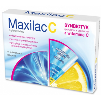 MAXILAC C 10 KAPSUŁEK