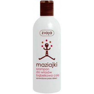 ZIAJA MAZIAJKI -  SZAMPON DO WŁOSÓW BĄBELKOWA COLA 300 ML