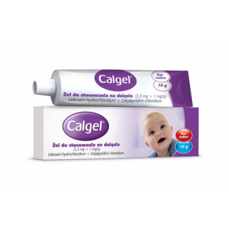 Calgel, Żel na dziąsła - Bolesne ząbkowanie 10 g